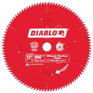 Diablo 305mm 100T TCT Circular Saw Blade for Wood Cutting - Ultimate Flawless Finish