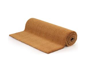 Doormat Coir 24mm 80x100cm Natural Home Entrance Floor Carpet Rug Mat