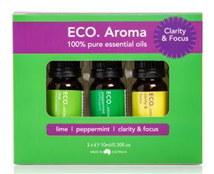 ECO. Aroma Clarity & Focus Aroma Trio 10mL