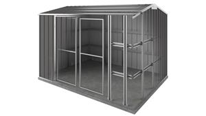 EasyShed 3023 Storm Garden Shed - Slate Grey