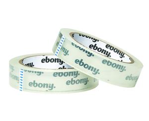 Ebony Sticky Tape Clear 24mmx66m (6)