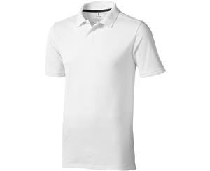 Elevate Mens Calgary Short Sleeve Polo (Pack Of 2) (White) - PF2498