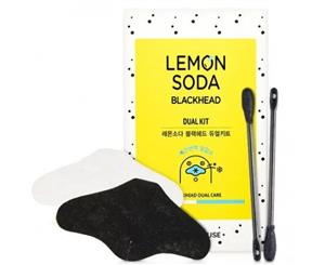 Etude House Lemon Soda Blackhead Remover Dual Kit 1 Pack Black Head