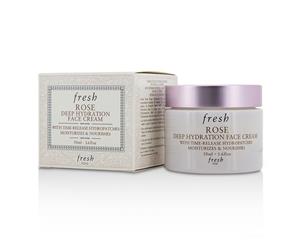 Fresh Rose Deep Hydration Face Cream Normal to Dry Skin Types 50ml/1.6oz