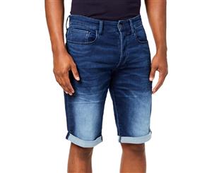 G-Star Raw Mens 3301 Denim Faded Shorts