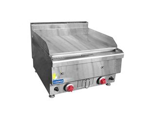 Gasmax Benchtop 2 Bunner Griddle 600mm JUS-TRG60LPG