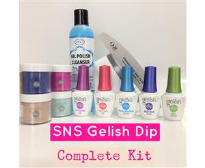 Gelish Dip SNS Liquids Nail Complete Kit Dipping Powders Choose Any 4 Colours