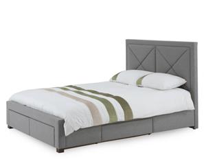 HARPER BEIGE QUEEN BED