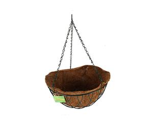 Hanging Baskets Garden Planters Pots with Cocos Liner & Hang Chain