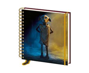 Harry Potter Notebook Dobby Portrait Official Square 15 X16 Cm - Multi