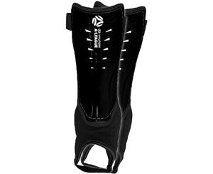 Hyundai A-League Shin Guard/Pads w/ Ankle Sock/Sports/Soccer Medium Size/Black