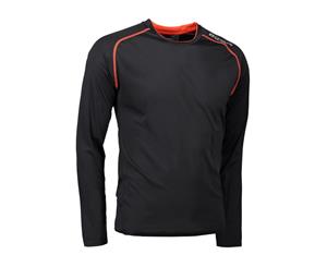 Id Mens Urban Long Sleeved T-Shirt (Black) - ID450