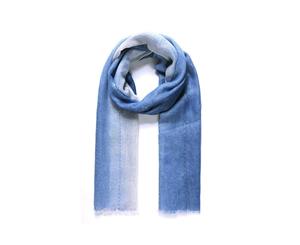 Intrigue Womens/Ladies Faded Embellishment Scarf (Blue) - JW467