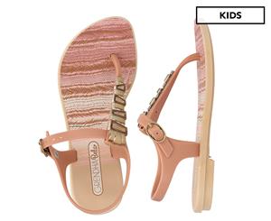 Ipanema Girls' Jewel III Sandal - Beige