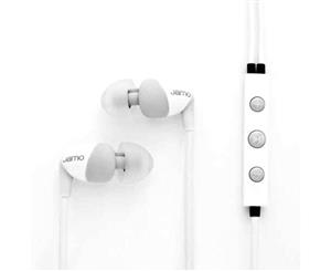 Jamo wEAR In40i White Headset Headphones Earphones for Apple/iPhone Remote/Mic