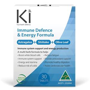 Ki Immune Defence & Energy Formula 30 Tablets