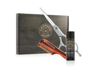 Kingswood - Moustache Wax Scissor And Comb Gift Set - Rogue