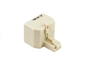 Konix RJ45 8P8C Double Adaptor