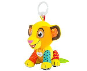 Lamaze 16cm Lion King Clip & Go Baby/Infant Bag Activity Teether Toy 0m+ Simba