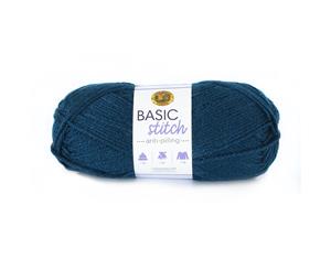 Lion Brand Yarn - Basic Stitch Anti-Pilling - Steel Blue 100g