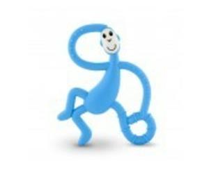 Matchstick Monkey Dancing Monkey Teether - Baby Blue