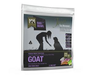 Meals for Mutts 2.5kg Goat Single Protein Grain Free Adult Dog Dry Food (MFM)