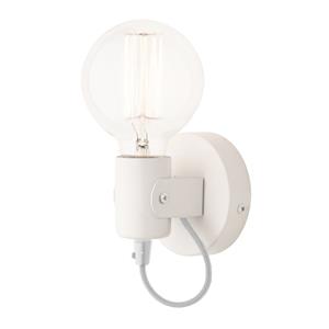 Mercator 240v Bronte E27 White Wall Light