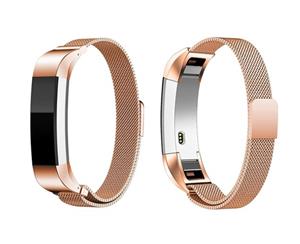 Milanese Loop Replacement Band for Fitbit Alta - Rose Gold