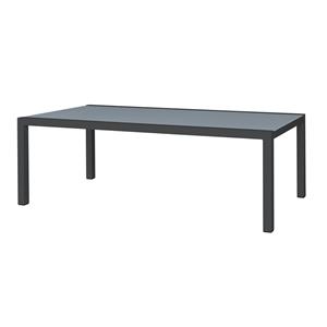 Mimosa 220 x 100cm Aluminium Lava Dining Table