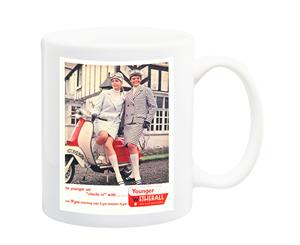 Mods and Scooters 1960 Sportswear Poster Mug - 11 Fluid Oz