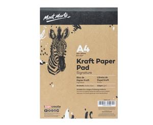 Mont Marte Signature Kraft Paper Pad A4 115gsm 50 Sheet