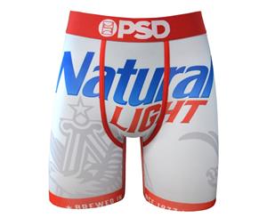 Natural Light Beer Label Boxers