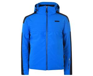 Nevica Mens Banff Ski Jacket Coat Top Zip Pattern Full Zip Regular Fit - Blue