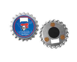 Newcastle Knights NRL 3 in 1 Bottle Opener Coaster And Fridge Magnet