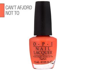 OPI Nail Lacquer - Cant Afjord Not To