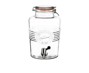 Old Fashioned Clip Top Drink Dispenser 6L