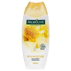 Palmolive Naturals Rich Moisture Soap free Shower Milk Body Wash Milk & Honey 100mL