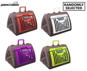 Paws & Claws Collapsible Pet Carrier For Small Pets - Randomly Selected