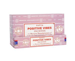 Positive Vibes - 2x 15g Incense Sticks by Satya Nag Champa