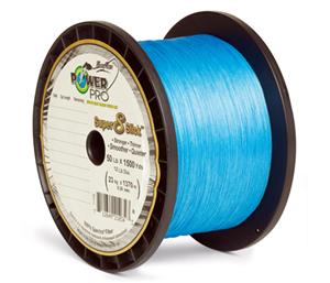 PowerPro Super 8 Slick Braid Marine Blue 300yd 80lb