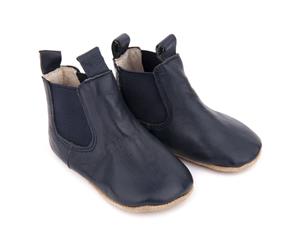 Pre-Walker Leather Riding Boots Navy