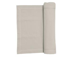 RANS Elegant Hemstitch Runner - Set of 2 - Grey