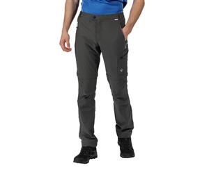 Regatta Mens Highton Zip Off Polyamide Walking Trouser Short - Magnet