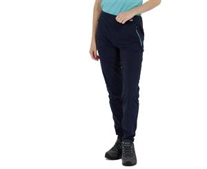 Regatta Womens/Ladies Pentre Durable Water Repellent Trousers Pants - Navy