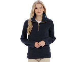 Regatta Womens/Ladies Solenne 1/4 Zip Symmetry Fleece Casual Jacket - Navy