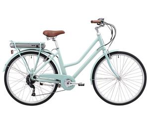 Reid Ladies Classic eBike Alloy with internal headset Tektro alloy V Brakes Sage