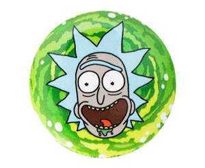 Rick And Morty Round Rick Button