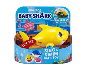 Robo Alive Junior Robotic Baby Shark in Yellow