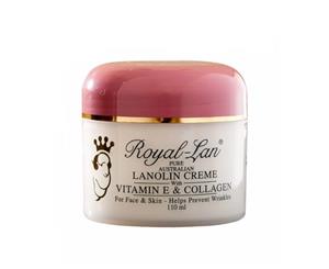 Royal Lan-Lanolin Creme with Vitamin E & Collagen 100g