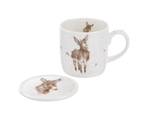 Royal Worcester Wrendale Gentle Jack Mug and Coaster Set